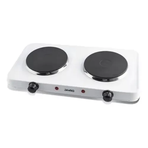 Anafe Eléctrico Dual 2000W Jahro Blanco