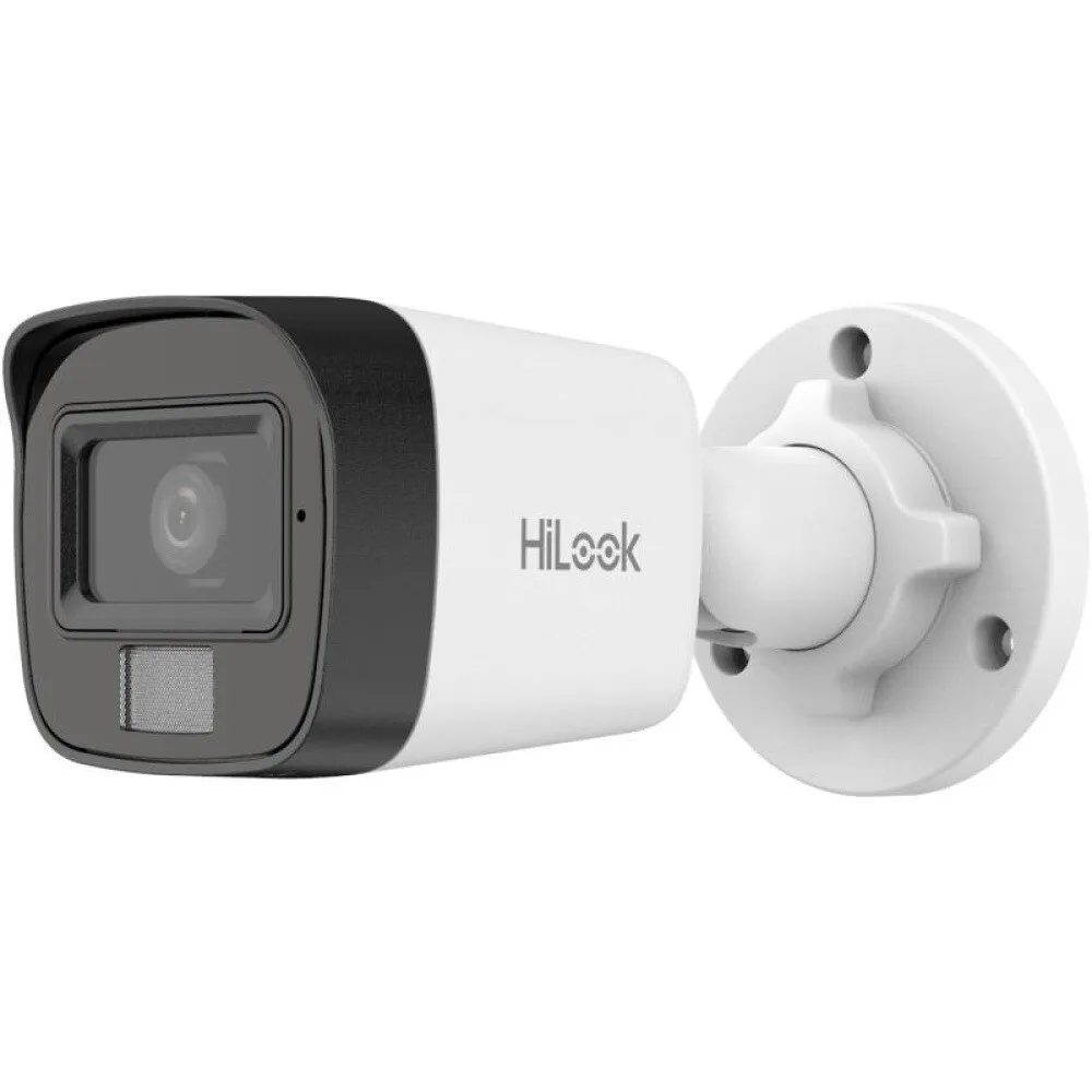 Camara IP 2MP HiLook IPC-B120HA-LUC H265+ IP67 MIC