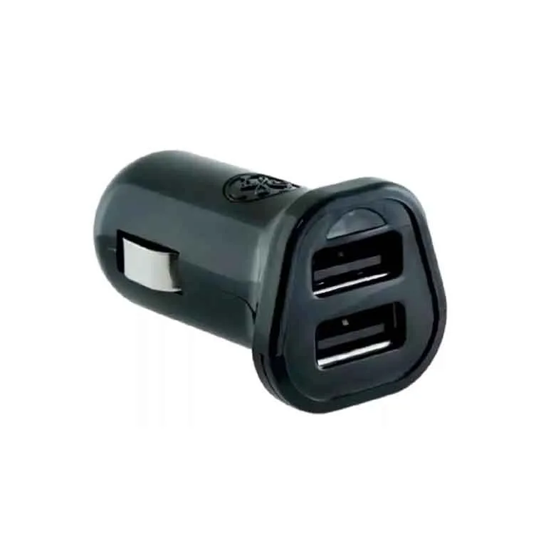 Cargador Auto General Electric USB 2 Puerto 2.4A 12W