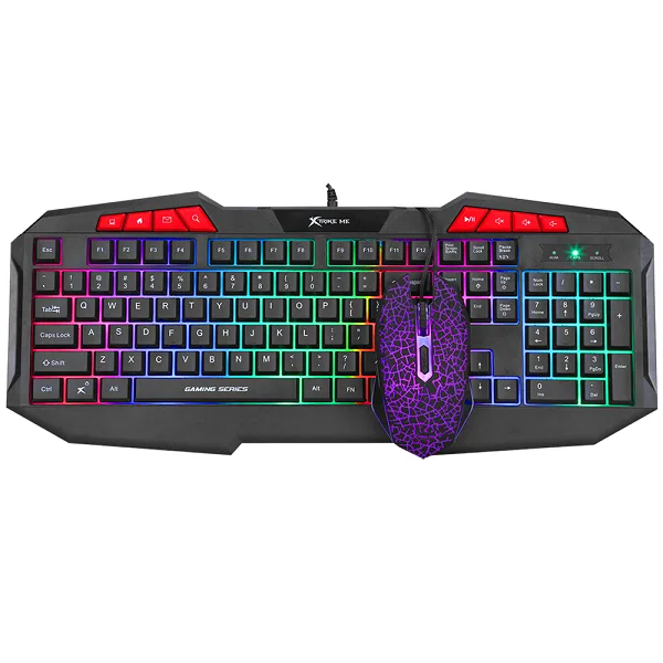 Combo Teclado y Mouse Gaming Xtrike Me MK-503