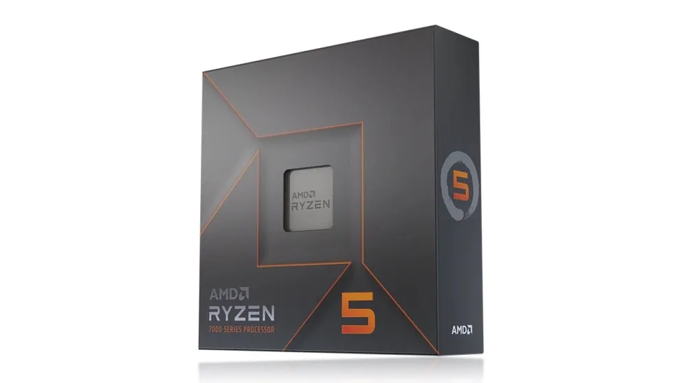 CPU AMD Ryzen 5 7600X AM5 105W 38MB sin Cooler (I)