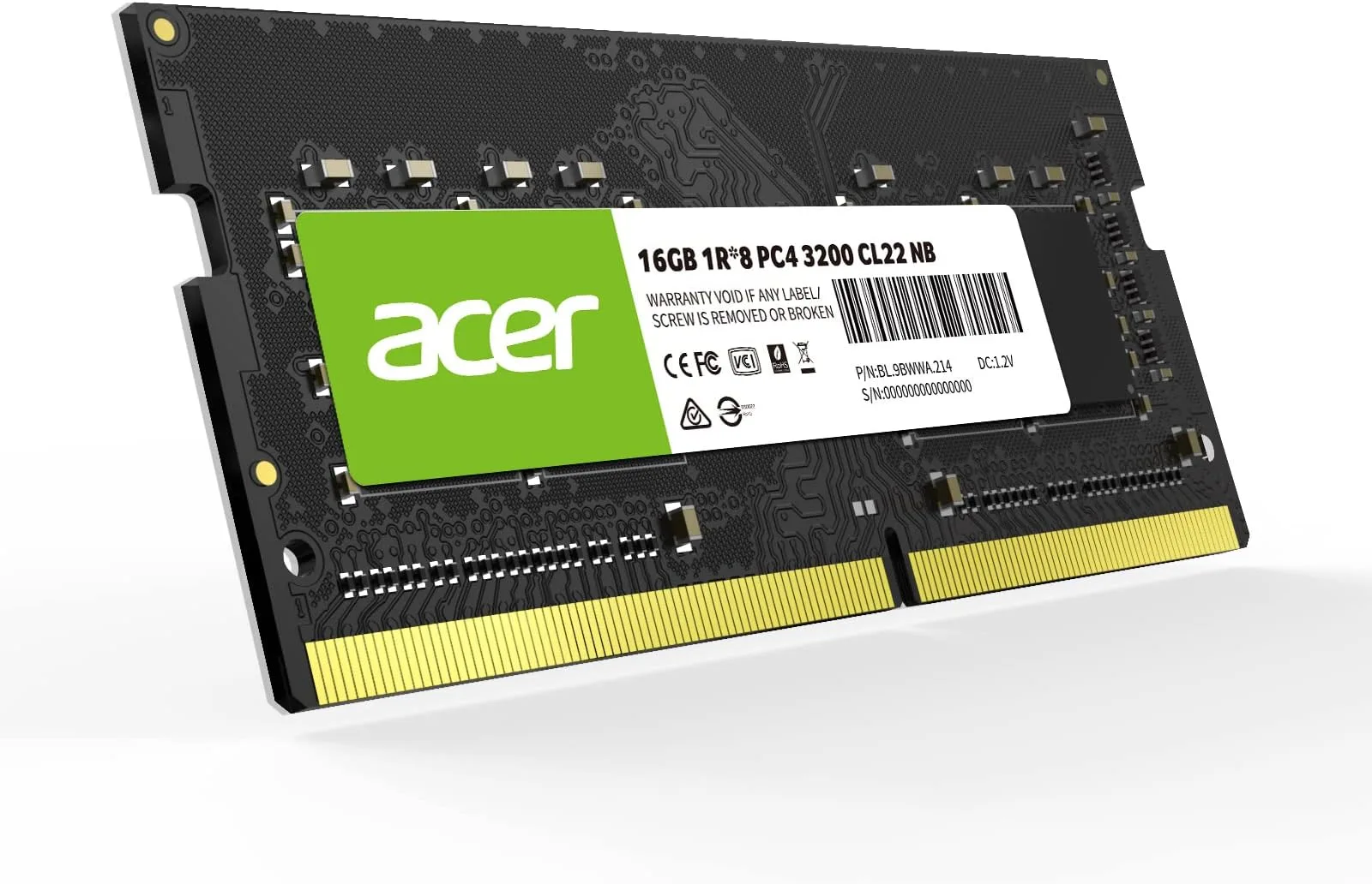 DDR4 8 GB 3200MHZ CL22 Kingston