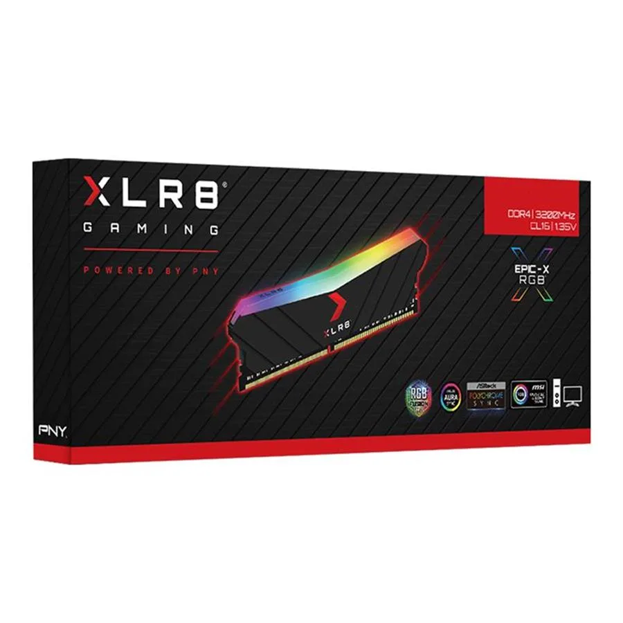 DDR4 8 GB 3200MHZ PNY Gaming Retail XLR8 RGB