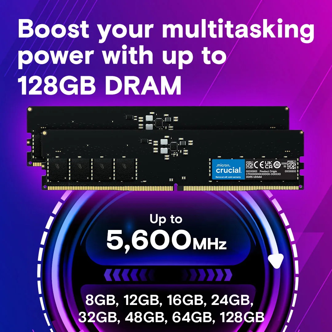 DDR5 32 GB 5600MHZ CRUCIAL