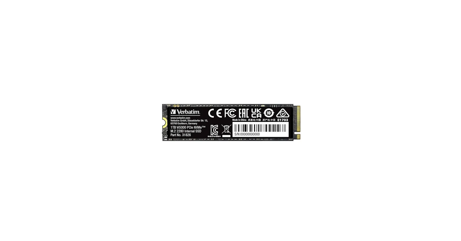 DISCO SSD 1 TB M.2 NVME VI5000 VERBATIM