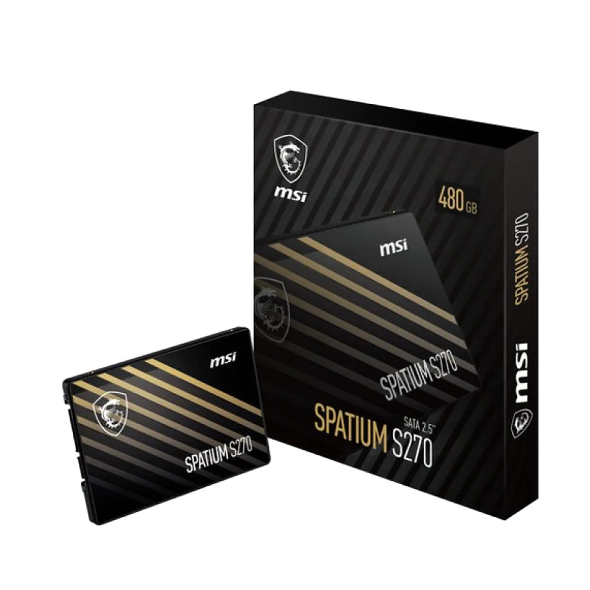 DISCO SSD 480 GB SATA III 2.5″ MSI SPATIUM S270