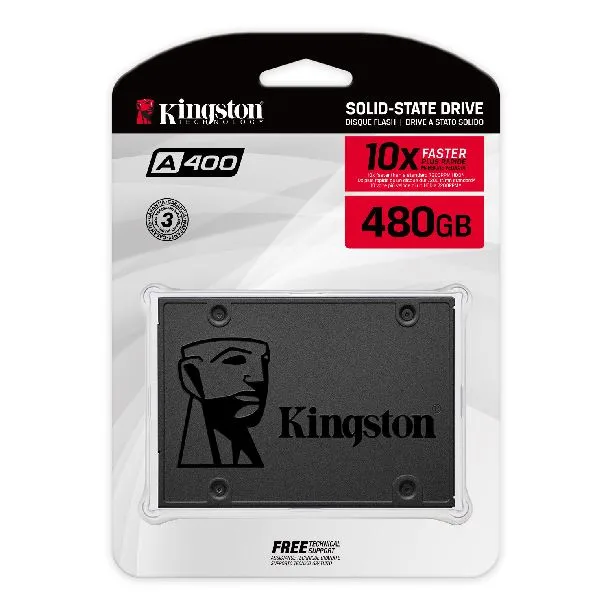 DISCO SSD 480GB SATA III 2.5″ A400 KINGSTON