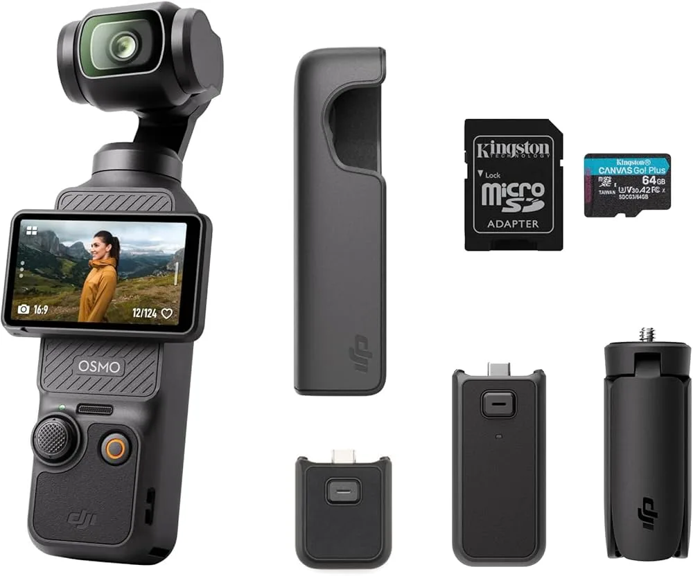 DJI Osmo Pocket 3 Combo Capture