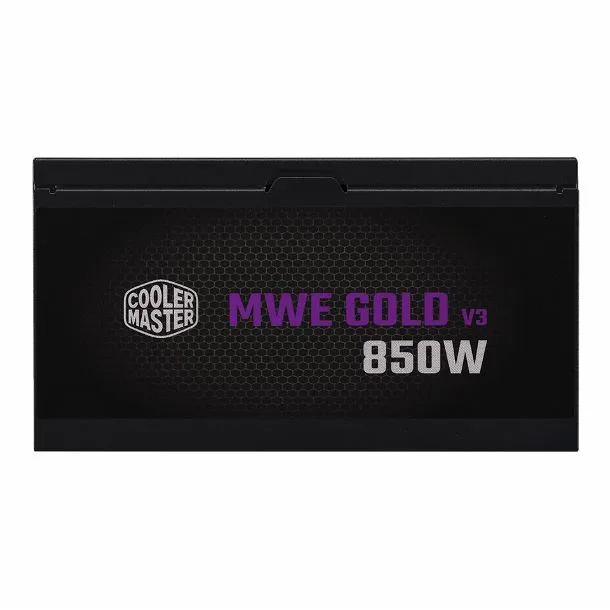 FUENTE COOLERMASTER MWE GOLD V2 FM 850W FULL-MODULAR/ +80 GOLD (SIN CABLE POWER)