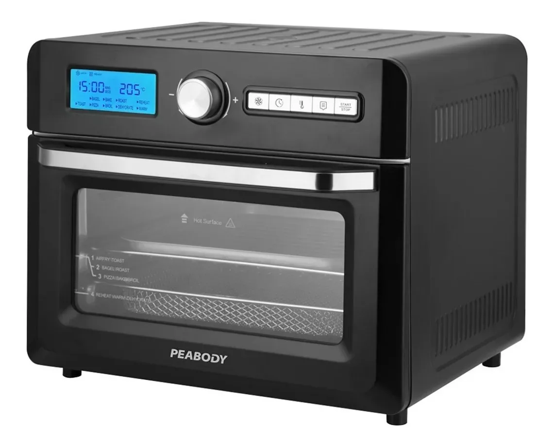 Horno Freidora sin aceite Multifunción Digital Peabody