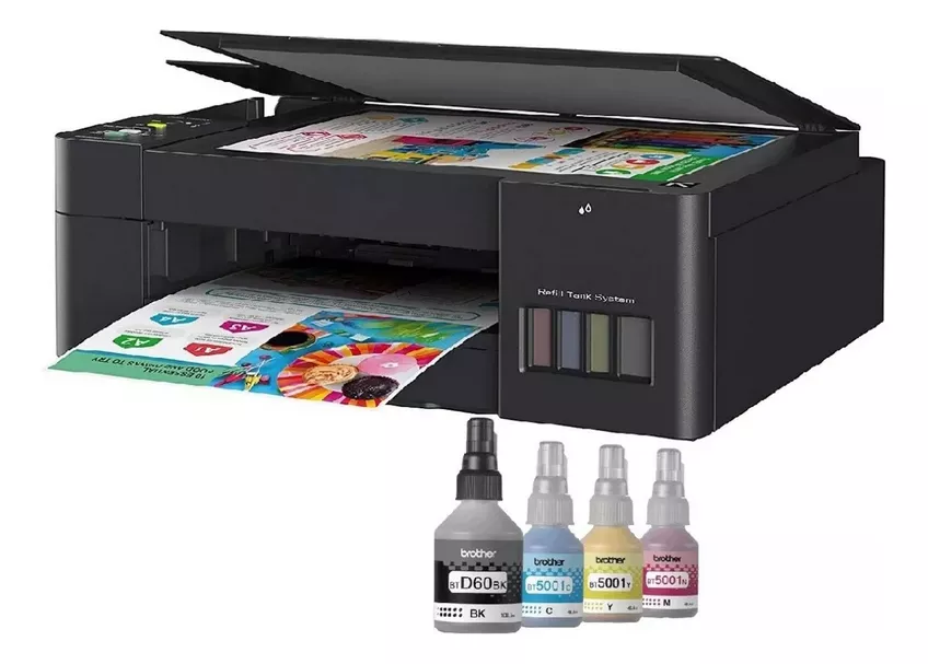 Impresora Multifunción Brother T420W Sistema Continuo Wifi