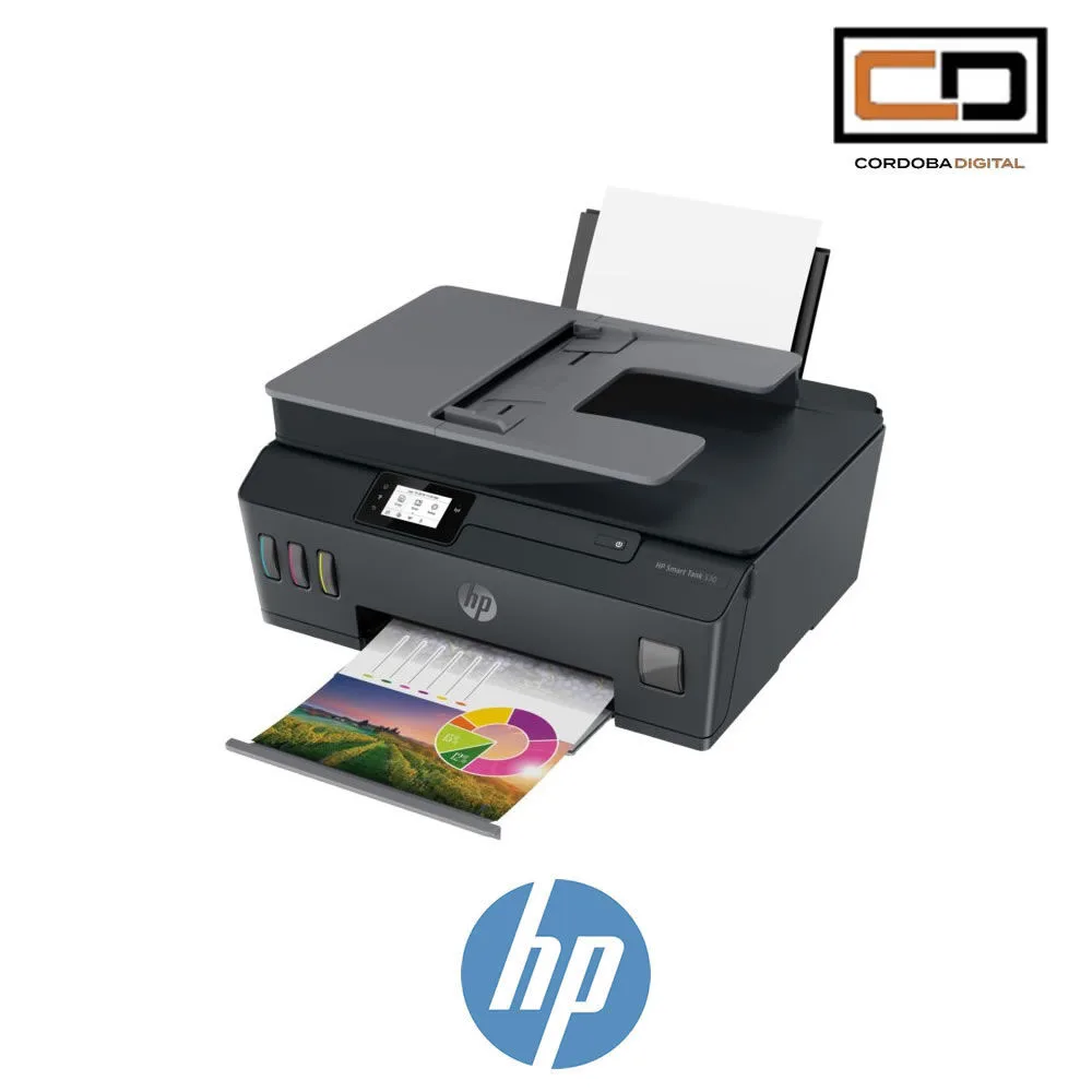 Impresora Multifuncion HP Smart Tank 530 Wifi Sistema Continuo