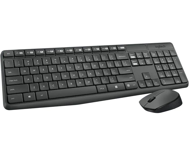 Kit Teclado y Mouse Inalambrico Logitech MK235