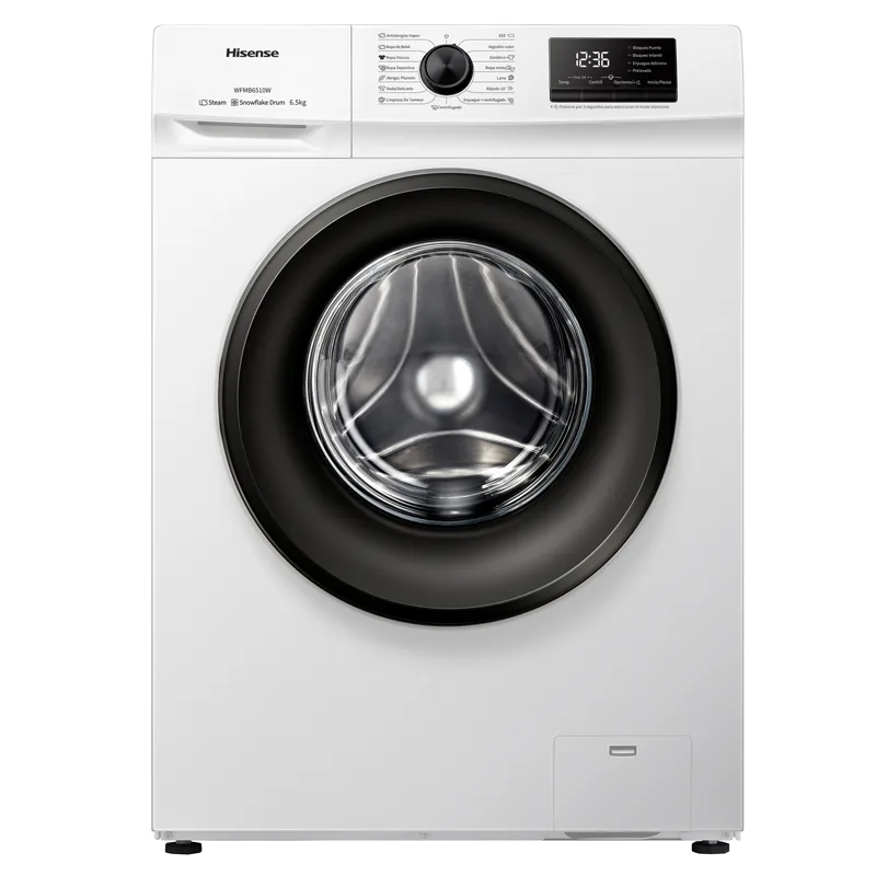 Lavarropas Hisense carga frontal 6,5kg