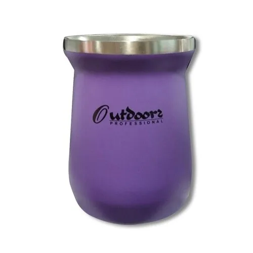 Mate Acero Inoxidable Outdoors Lila