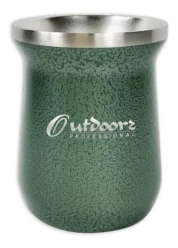 Mate Acero Inoxidable Outdoors Verde