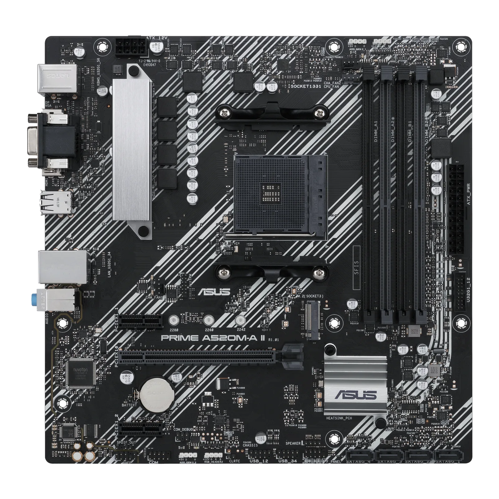 MB ASUS AM4 PRIME A520M-A II BOX DDR4 M-ATX
