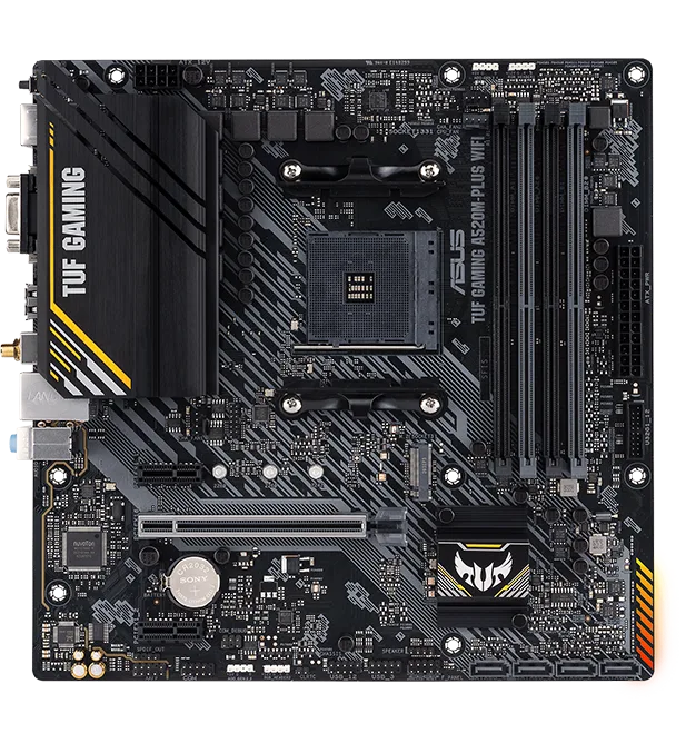 MB ASUS AM4 TUF GAMING A520M-PLUS WIFI DDR4 BOX