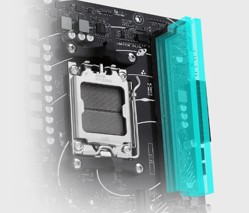 MB ASUS AM5 PRIME B650M-F DDR5 BOX M-ATX