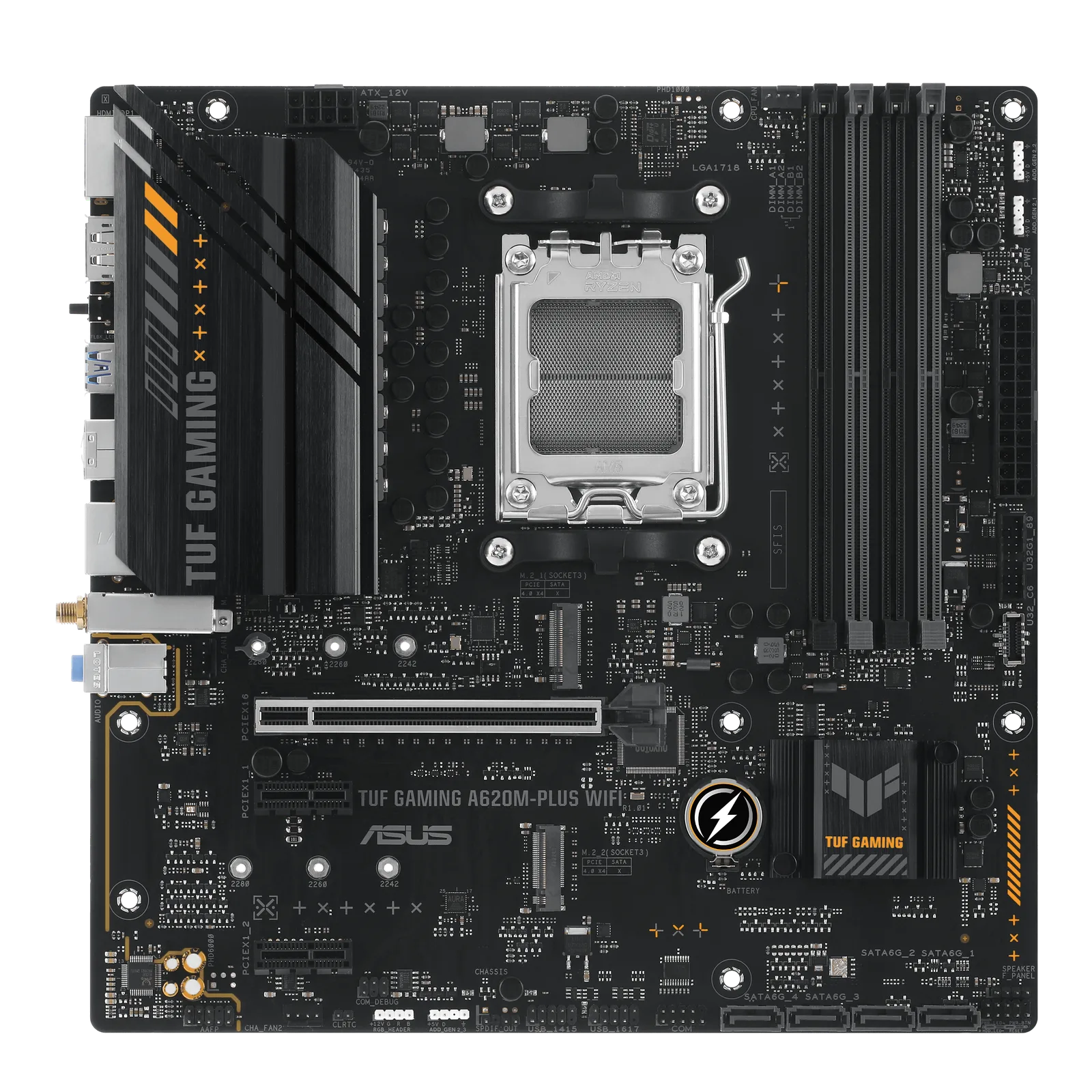 MB ASUS AM5 TUF GAMING A620M-PLUS WIFI DDR5 BOX