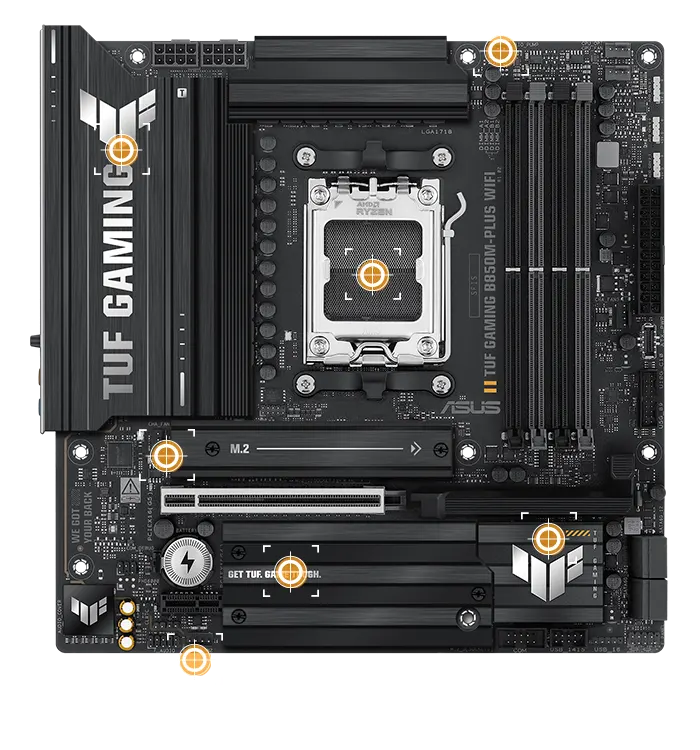 MB ASUS AM5 TUF GAMING B650EM-E WIFI DDR5 BOX