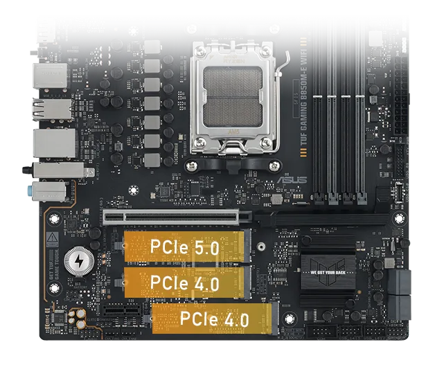 MB ASUS AM5 TUF GAMING B850M-E WIFI DDR5 BOX