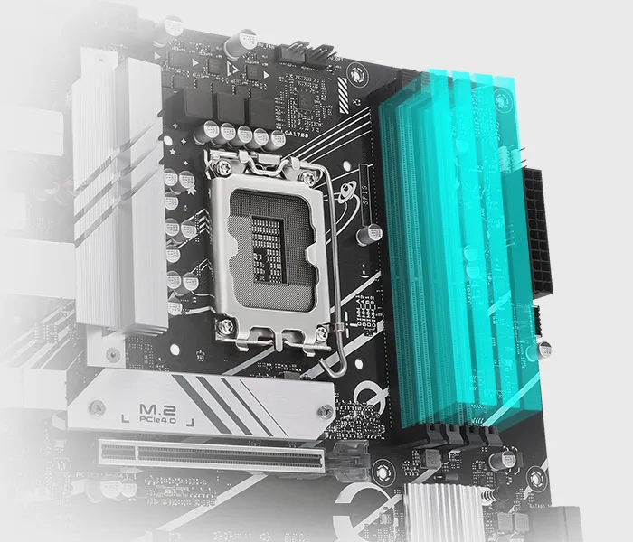 MB ASUS S1700 PRIME B760M-A D4-CSM DDR4 BOX M-ATX