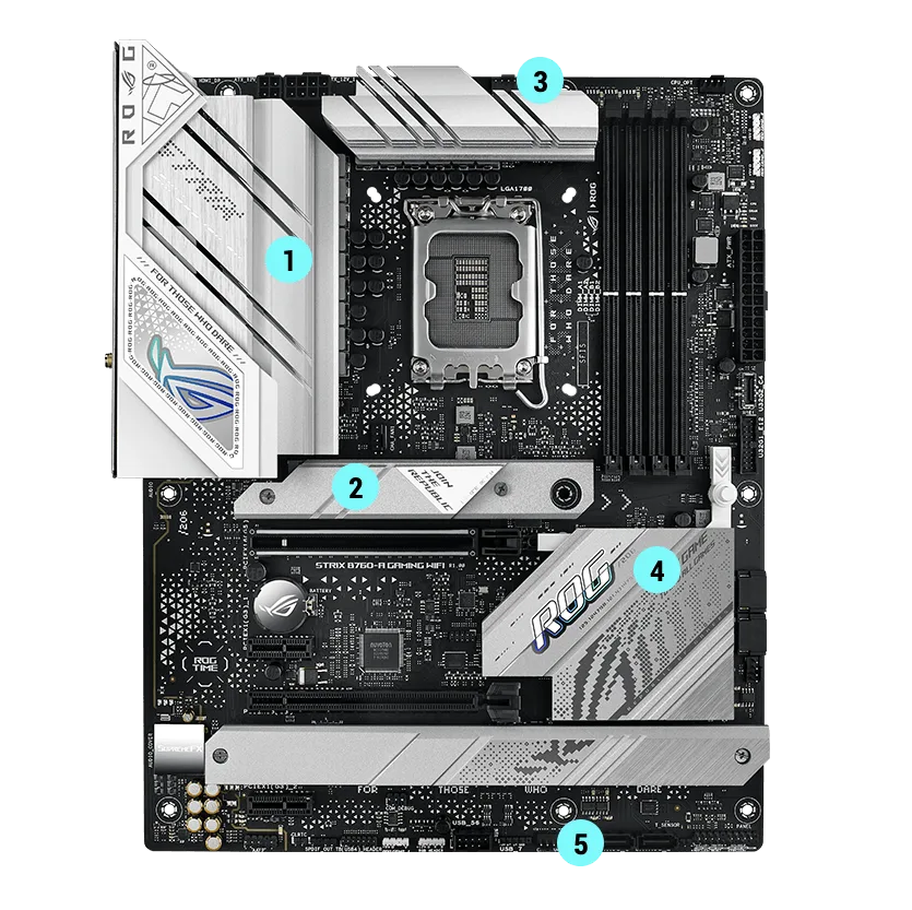 MB ASUS S1700 ROG STRIX B760-A GAMING WIFI DDR5