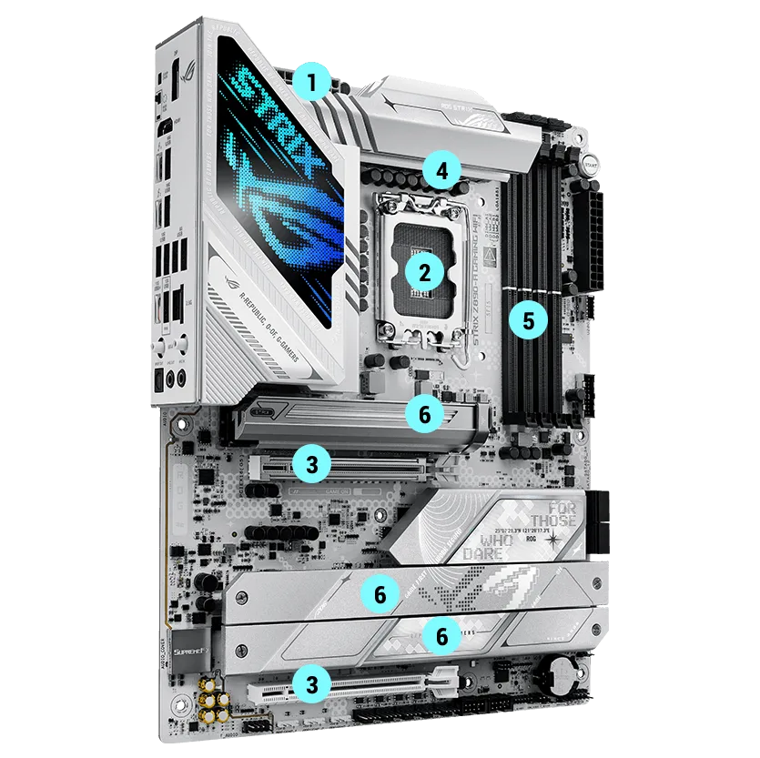 MB ASUS S1851 ROG STRIX Z890-A GAMING WIFI DDR5