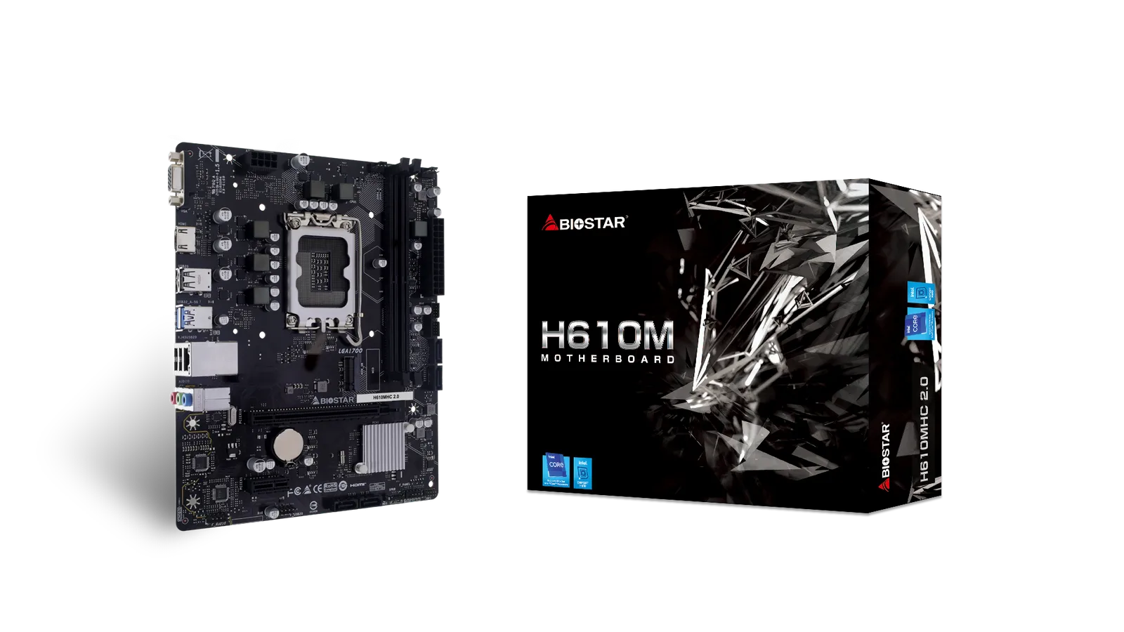 MB BIOSTAR S1700 H610MHC 2.0 DDR4 BOX M-ATX