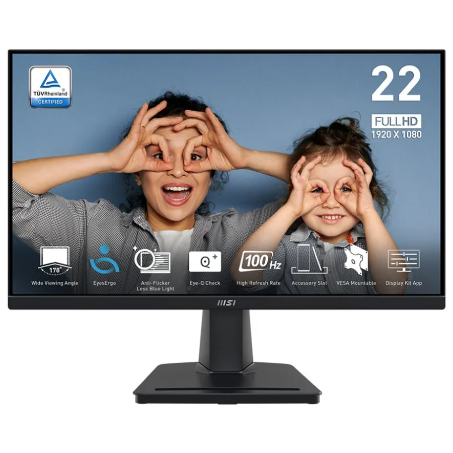 MONITOR MSI 21.5″ PRO MP225V (1920X1080) VA 100HZ