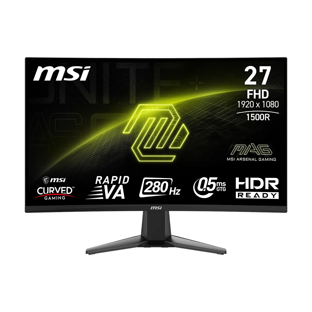MONITOR MSI CURVO 27″ MAG 276CXF 1500R (1920X1080) VA 280HZ