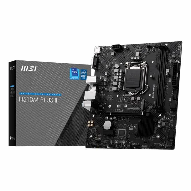 MOTHER MSI PRO H510M PLUS II H/V M.2 1200 (10ma/11va GEN) (EN EQUIPO 11VA GEN /KIT)