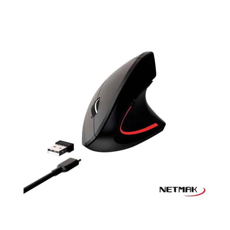 Mouse Vertical Netmak Inalámbrico