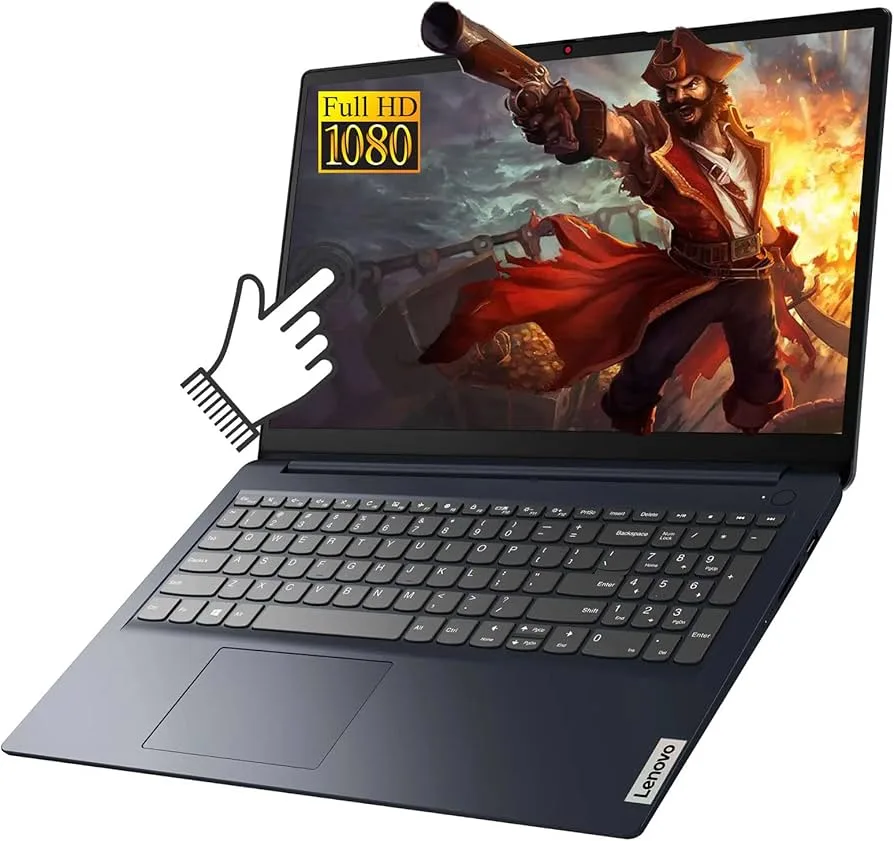 Notebook Lenovo Ideapad Ryzen 5 7520U 8GB 256GB SSD 15.6″ FHD W11 ABYSS BLUE