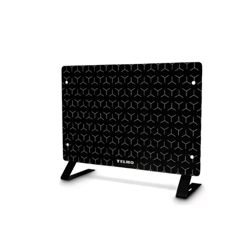 Panel Convector Vitrocerámico Yelmo Negro Pv-9001n