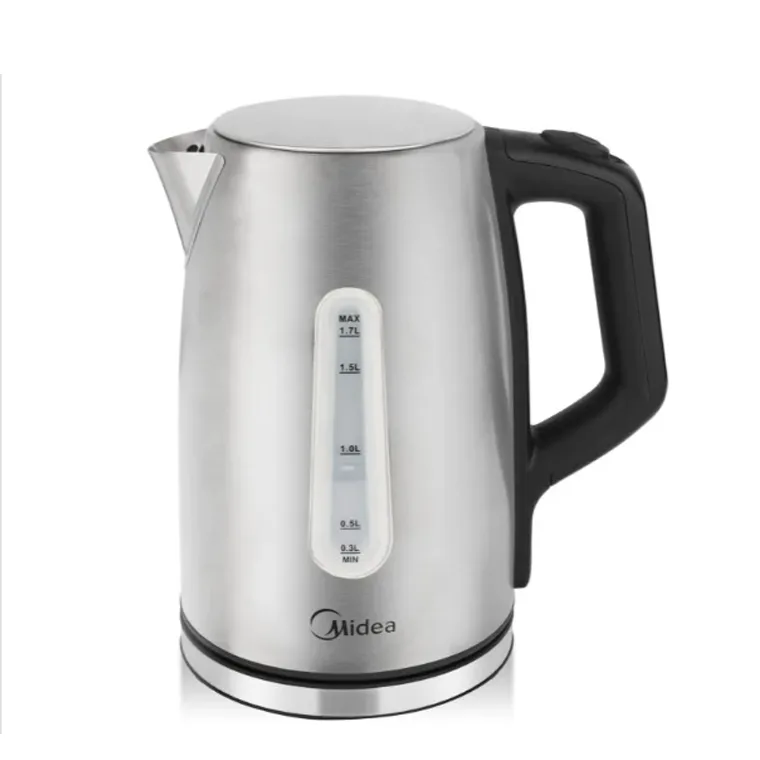 Pava Eléctrica Midea Acero Inoxidable con control de temperatura 1,7L