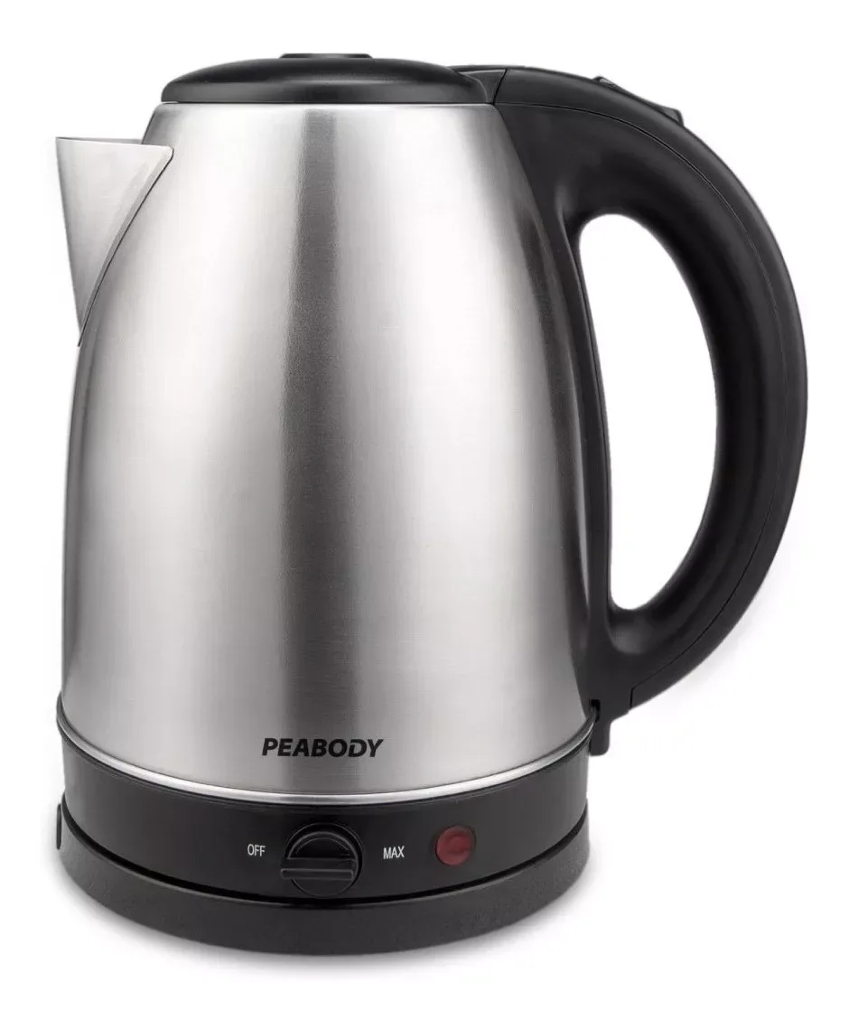 Pava Eléctrica Peabody 1.7L Acero Inoxidable