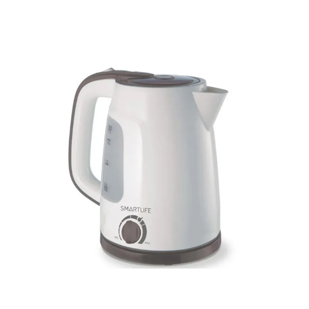 Pava eléctrica Smartlife 1,7L Blanca