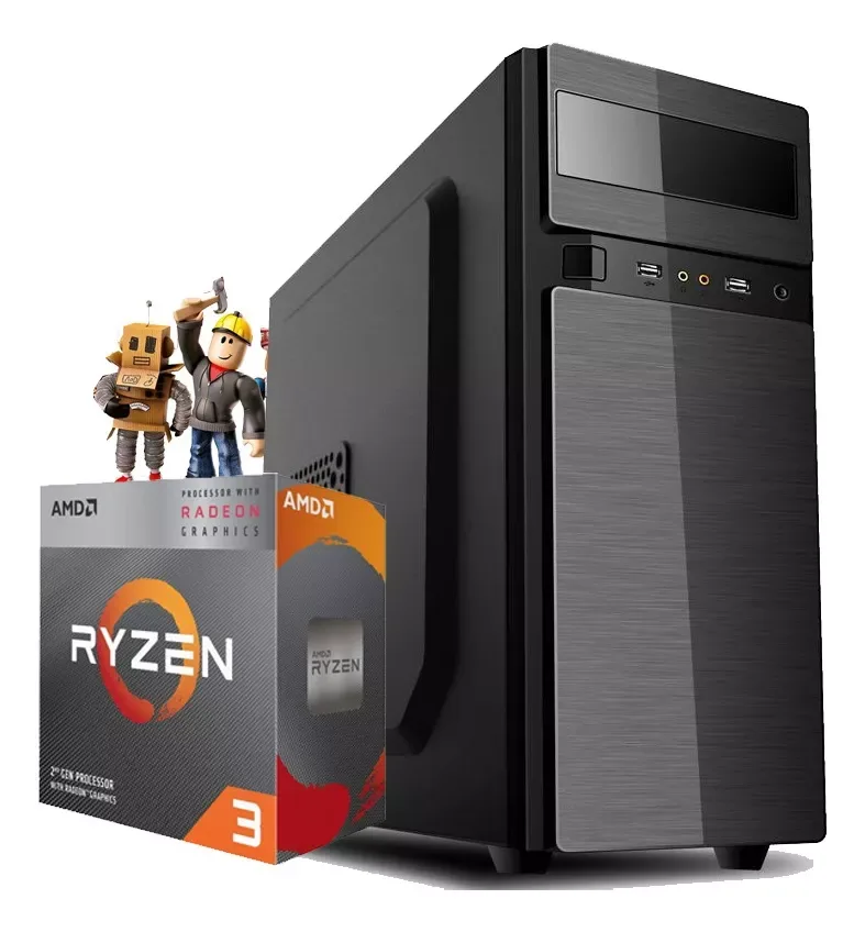 PC Gamer AMD Ryzen 3 3200G 8GB DDR4 SSD 240GB