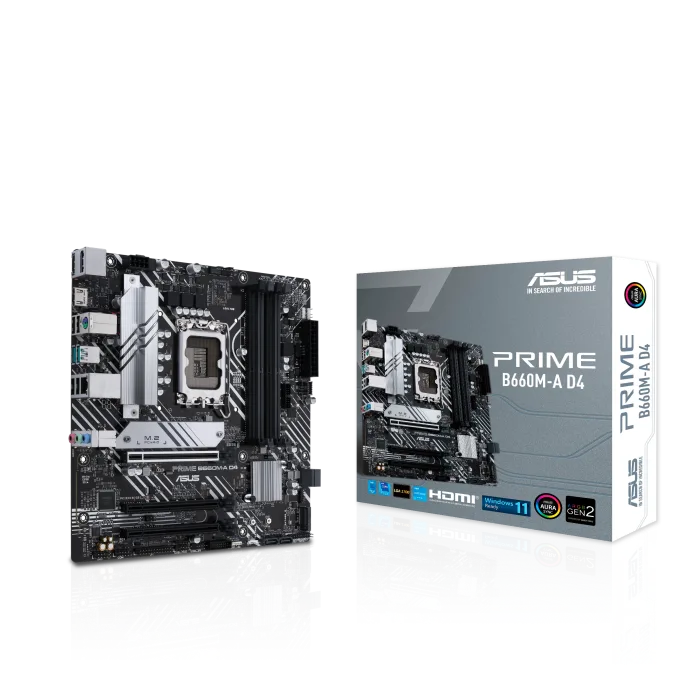 PLACA MADRE ASUS PRIME B660M-A D4 LGA1700