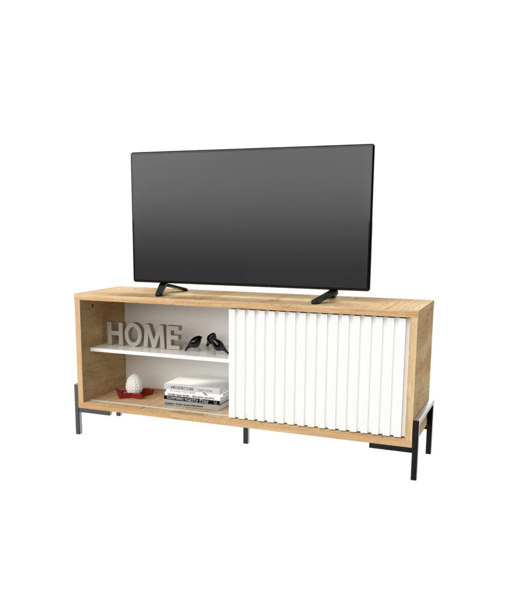 Rack Delos TV 60″ 1 Puerta y 1 Estante Laca