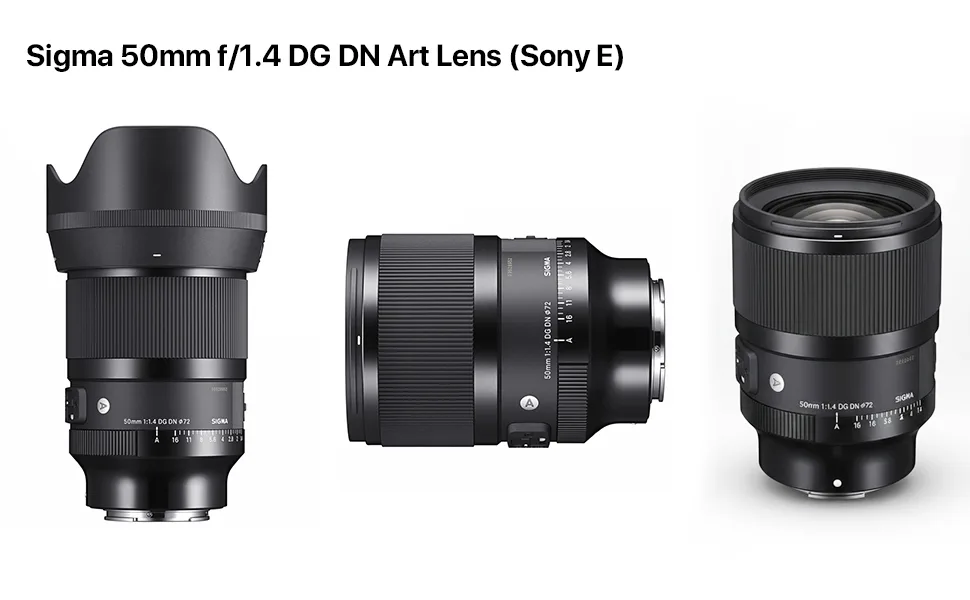 SIGMA 50MM F1.4 DG DN ART SONY