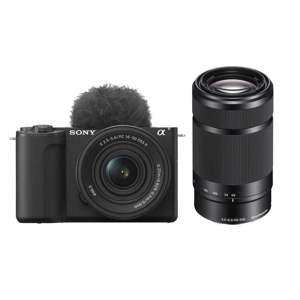 Sony Alpha ZVE10 II kit 16-50mm + 55-210mm