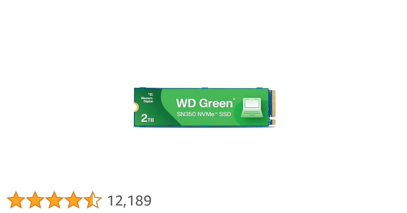 SSD M.2 NVME 2TB G3 WD GREEN SN350