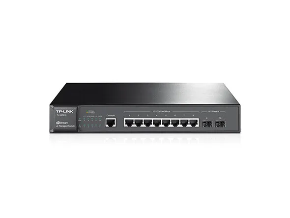 SWITCH ADMINISTRABLE L2 DE 8 PUERTOS GIGABIT CON 2 RANURAS SFP JETSTREAM