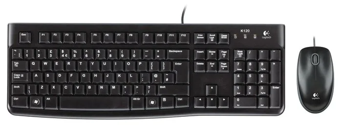 TEC+MOUSE LOGITECH MK120 USB BLACK LATINO