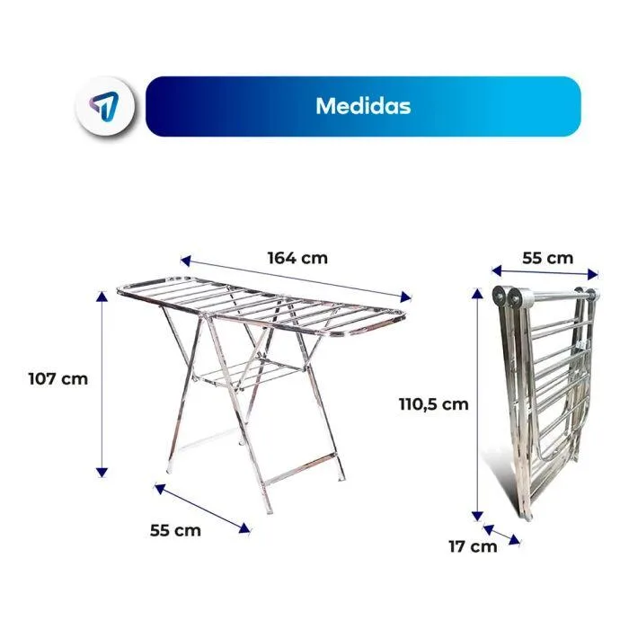 Tender Plegable Waggs Acero Inoxidable