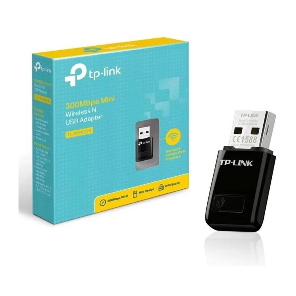 TP-LINK PLACA DE RED WIFI USB NANO 300MBPS 2.4GHZ
