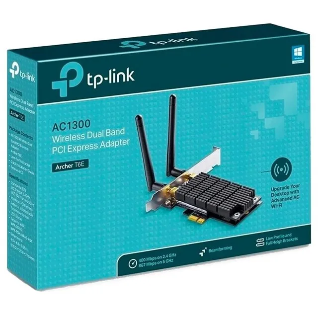 TP-LINK PLACA RED PCIE ARCHER T2E AC600 / DUAL BAND